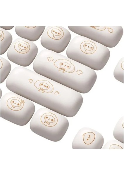 Steamed Buns Pbt 138 Adet Keycap Set