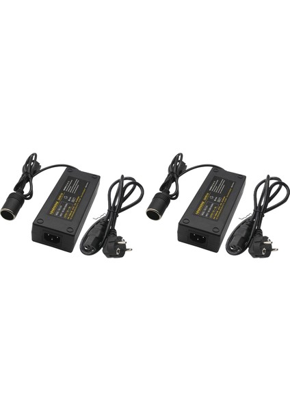 2x 12V 15A 160W Araba Güç Dönüştürücü 220V - 12V Güç Adaptörü Dönüştürücü Araba Ev - Çakmak Dönüştürücü Ab Tak (Yurt Dışından)