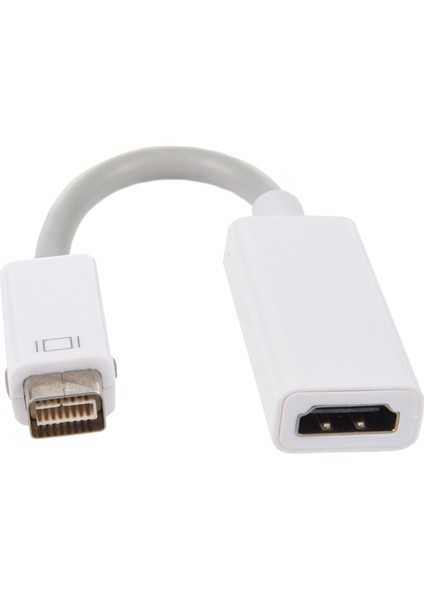 Kablo - 1102 - 0,2 - Mini Kablo Adaptörü DVI - Dişi (0,20 M) Beyaz (Yurt Dışından)
