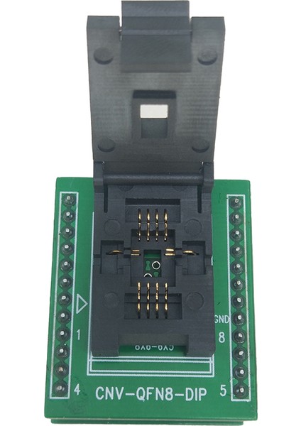 Dfn8/qfn8/ Wson8 /mlf8/mlp8 - Dıp8 Evrens Soket/adaptör -Dfn8-Dıp8 DFN8X6-8 (10P) 8X6MM Ic Çipleri Için Bıos Flash (Yurt Dışından)