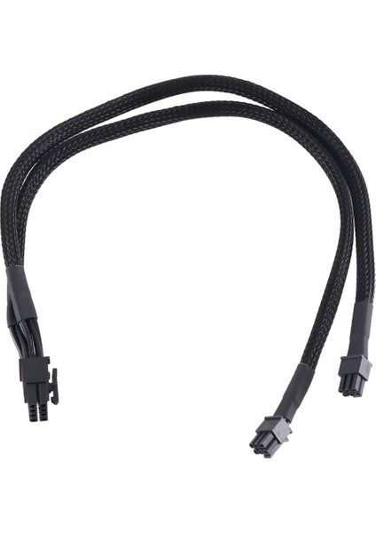 Dual Mini 6 Pin To 8 Pin Pcı Express Video Card Power Adapter Sleeved Cable For Pro Tower/power G5 15-Inches (Yurt Dışından)
