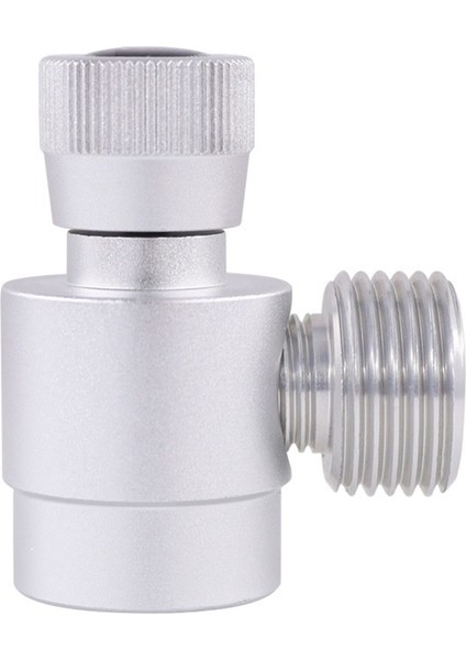 Co2 Cylinder Refill Adapter, Sf-Made Gas Cylinder Regulator M10X1 To W21.8-14 Adapter For Argon,co2,mixed Gas,silver (Yurt Dışından)