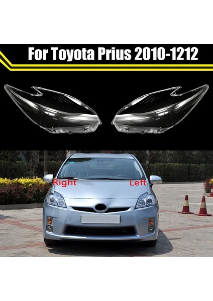 For Prius 2010-2012 Front Left Headlight Cover Head Light Lamp Lamp Shl Mask Lampshade Lens (Yurt Dışından)