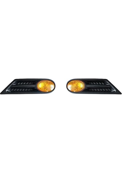 1 Çift Yan Gösterge Işığı Trim Pan 63137260201 63137260202 Mını R55 R56 R57 R58 R59 07-15 Dönüş Sinyali (Yurt Dışından)