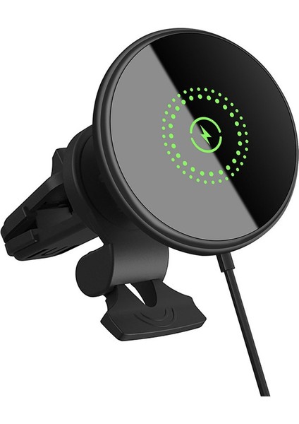 Araba Manyetik Tefon Tutucu 20W Hızlı Kablosuz Şarj Cihazı Araç Hava Firar Dağı 12 13 14 (Yurt Dışından)
