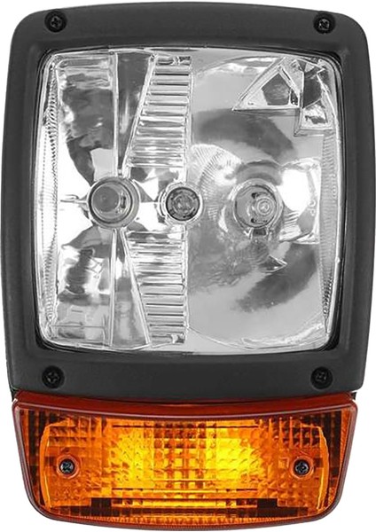 24V Excavator Front LED Headlights Turn Signal Lamp Indicator Work Light For Tractor Tehandler Loader Forklift A (Yurt Dışından)