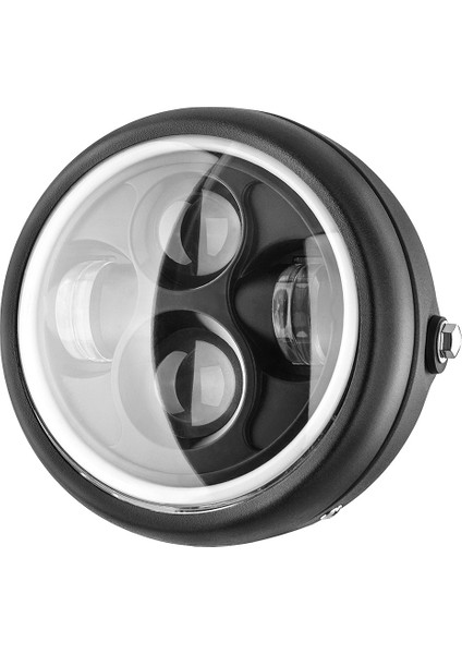 Modified Motorcycle LED Headlight GN125 Headlight 5.75 Inch Retro Headlight Aperture Headlight (Yurt Dışından)