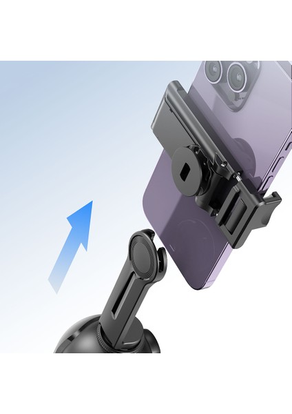 Gimbal Tripod Akıllı Yüz Tanıma Özellikli Lenyes LPH104 360 Derece Dönebilen Siyah