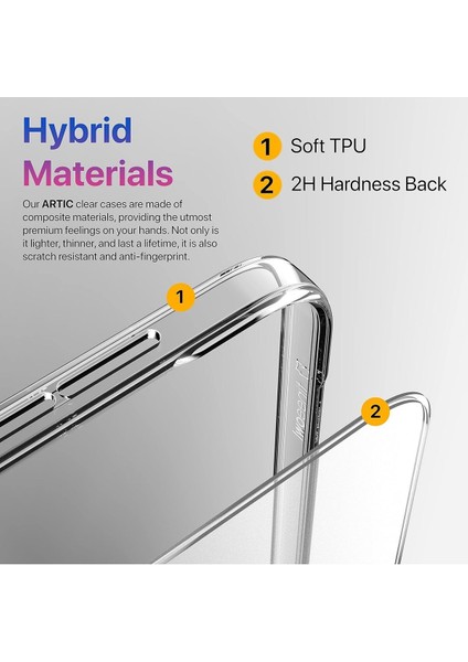Apple Ipad Air 6 11 Inç 2024 M2 Çip Uyumlu Kılıf Süper Silikon Koruyucu Esnek Tam Uyumlu Kılıf