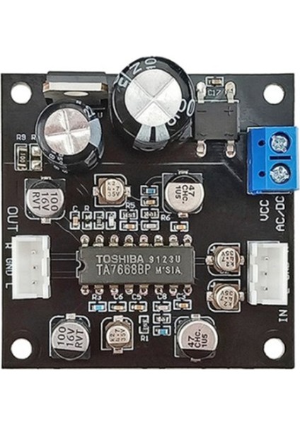 TA7668 Bant Sürücüsü Preamplifikatör Amplifikatör Bant Yük Platformu Manyetik Kafa Preamp Ses Kaydedici Masaüstü Radyo Dıy (Yurt Dışından)