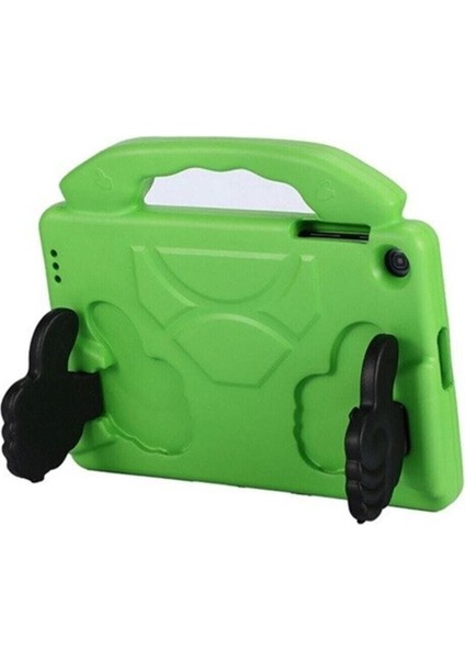 Apple Ipad 10. Nesil 10.9" 2022 Uyumlu Kılıf Tutmalı Standlı Çocuk Silikon Case A2696 A2757 A2777