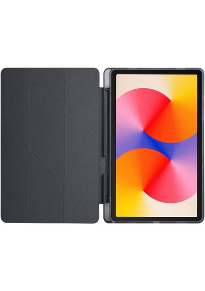 Huawei Matepad Se 11'' Inç 2024 Uyumlu Kalem Bölmeli Standlı Kılıf + Ekran Koruyucu + Kalem 3'lü Set indirimleri