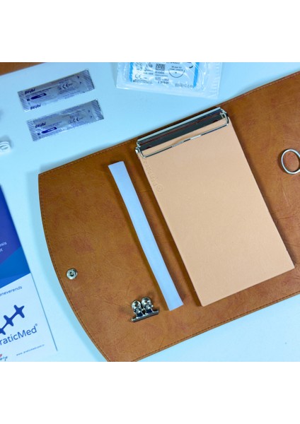 Tıp - Veteriner Hekimliği Çanta Tipi Dikiş, Ligatür, Anastomoz Eğitim Seti - Düz - Kişiye Özel - Praticmed modelleri