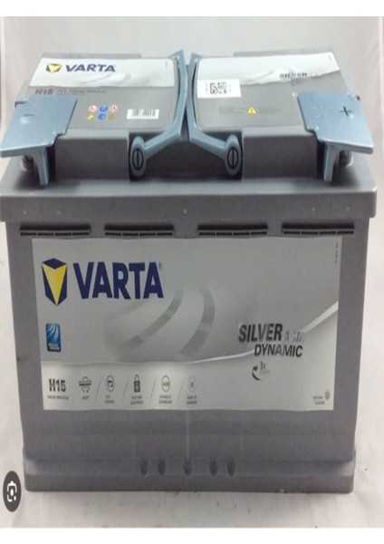 12V 105 Ah 950A Varta Start-Stop Agm Silver Dynamic H15 Akü.!! Güncel Tarih - Yeni Ürün.!! modelleri