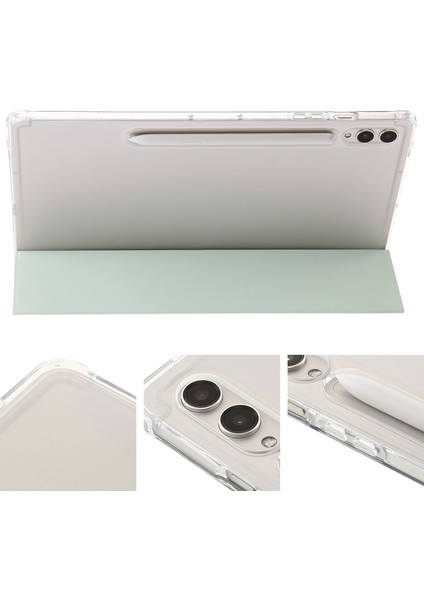 Samsung Galaxy Tab S10 Ultra Için 3 Katlı Pu Tablet Kılıfı (Yurt Dışından) fırsatları