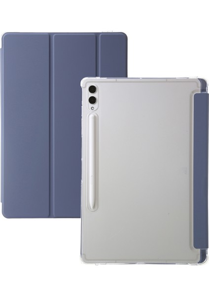 Samsung Galaxy Tab S10 Ultra Için 3 Katlı Pu Tablet Kılıfı (Yurt Dışından)