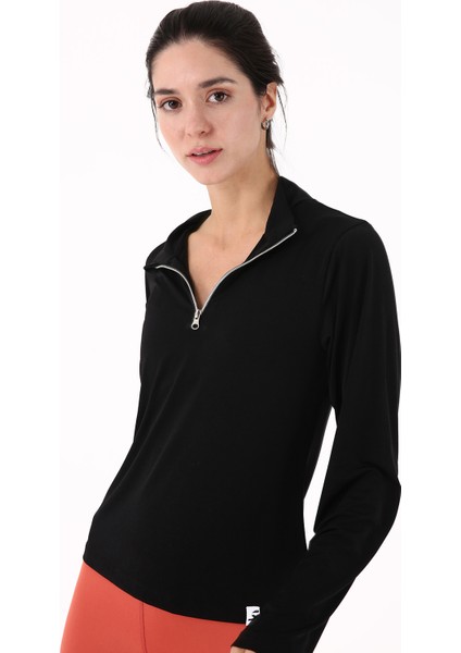 Sprint Track Top Kadın Sweatshirt Siyah