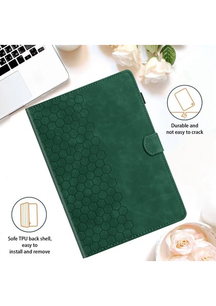 Samsung Galaxy Tab A9+ Için Kabartmalı Pu Tablet Kılıfı (Yurt Dışından) modelleri