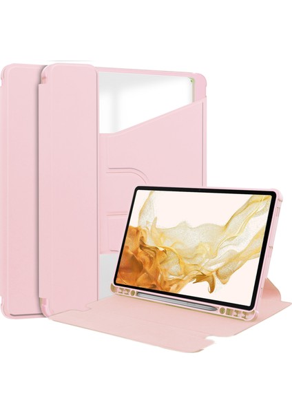 Samsung Galaxy Tab S9 Için Akıllı Deri Tablet Kılıfı (Yurt Dışından)