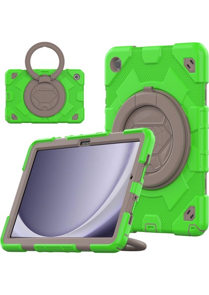 Samsung Galaxy Tab A9+ Için Silikon Hibrit Pc Tablet Kılıfı (Yurt Dışından)