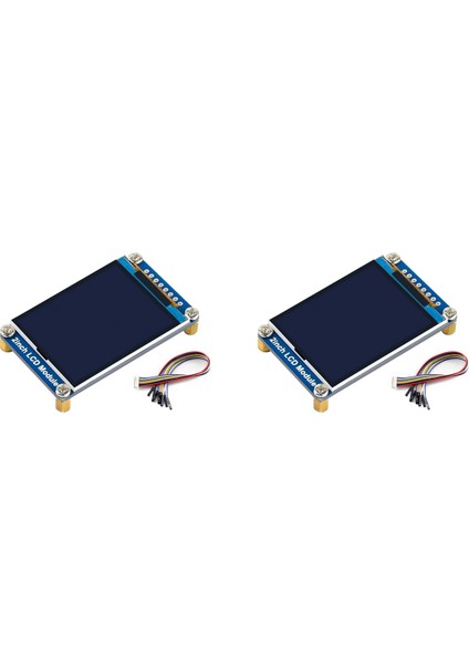 Pico Için 2x 2 Inç IPS LCD Ekran, 65K Rgb Renkler, 320X240 Pix, Spı Arayüzü Gömülü ST7789VW (Yurt Dışından)