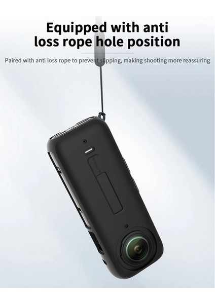 X4 Panoramik Kamera Sunucusu Için Uygun Silikon Kol Lens Koruyucu Kapak (Yurt Dışından)