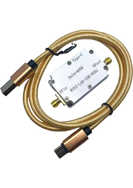 High Flatness Amplifier 10M-6GHZ Gain 40DB Rf Signal Driving Or Receiving Front End (Yurt Dışından)