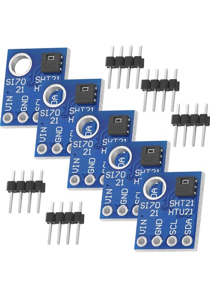10PC SI7021 -21 SHT21 HTU21 Dijital Nem Sıcaklık Sensörü Modülü Düşük Güç Cmos Ic Modülü Için Değiştirin (Yurt Dışından)