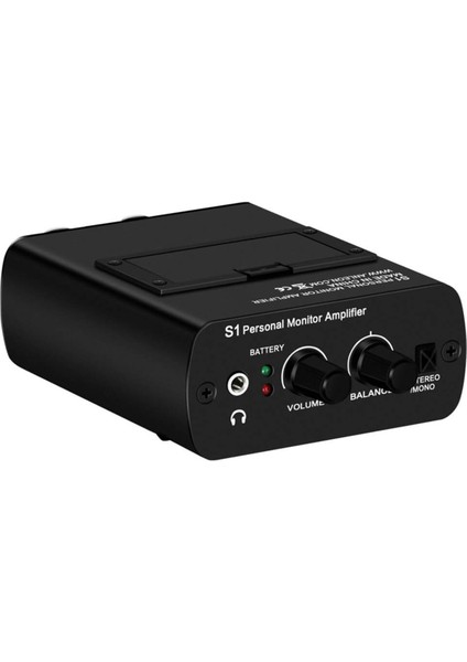 S1 Kablolu Monitör Kişis Kulaklık Amplifikatörü Kulak Amplifikatörü Iem Sisteminde Sahne Performansı Için Profesyon-Abd Tak (Yurt Dışından)