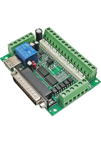 Gravür Kartı MACH3CNC Optocoupler Kartlı Motor Sürücüsü ve 1,5 M USB Kablosu (Yurt Dışından)