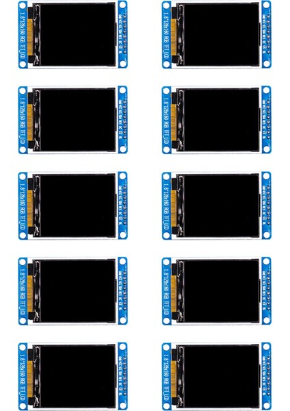 10X 1.8 Inç LCD Ekran Modülü Tam Renkli 128X160 Rgb Spı Tft LCD Ekran Modülü ST7735S 3.3 V OLED Güç Kaynağını Değiştirin (Yurt Dışından)