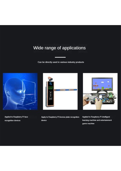 160 Derece OV5647 Kamera Modülü 3b + 4b Ayarlanabilir Odak Hd 5 Milyon Pix 2592X1944 Ffc Kablo ile (Yurt Dışından)