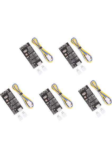 5x Bluetooth Amplifier Board, 5W +5W Output Power, Dc 3.7V-4.2V/5V Mini Bluetooth Speaker Board (Yurt Dışından)