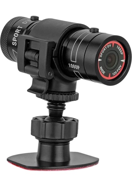 F9 Mini Sports Camera 100W 1080P Outdoor Riding Motorcycle Hmet Sports Dv Camera Video Waterproof Bicycle Camera (Yurt Dışından)
