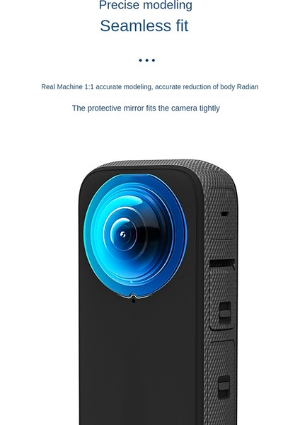 X2 Lens Muhafızları Kapak Gövde Kapağı Çizilmez Koruyucu Lens Filmi Koruyucu Aksesuarları Için (Yurt Dışından)