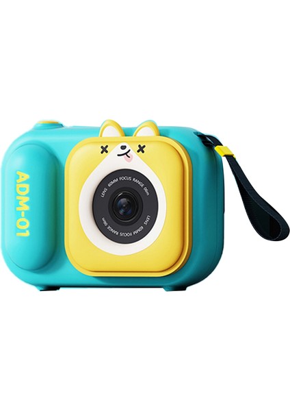 2mp 1080P Cartoon Cute Interest Devopment Video Camera For Children Birthday Gift Digital Camcorder(A) (Yurt Dışından)