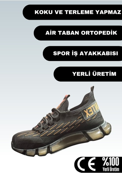 Spor İş Ayakkabısı Air Taban Ortopedik Koku Yapmaz