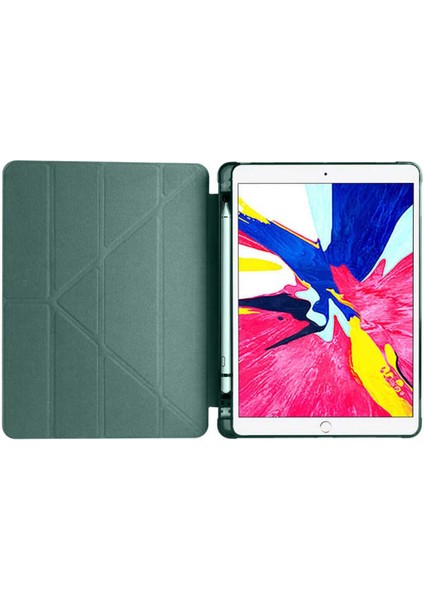 Apple iPad Pro 11'' Inç M1-M2 Çip 2022 / 2021 Uyumlu Silikon Kalemlikli Silikon Sarj Bölmeli Kılıf modelleri