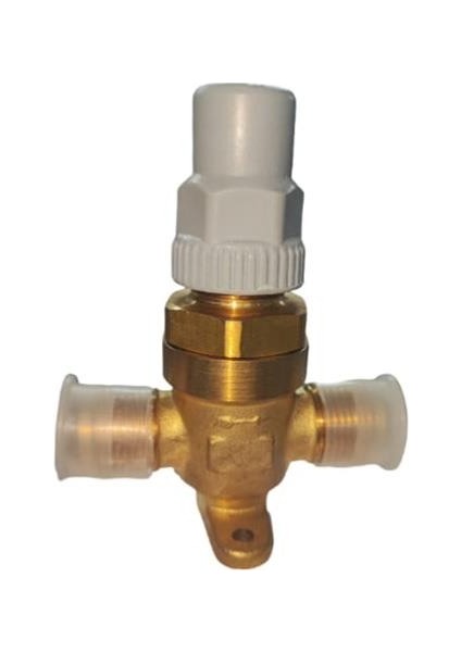 BLR-6410/3 3/8'' Rakorlu Capped Valf ( Ara Vana )