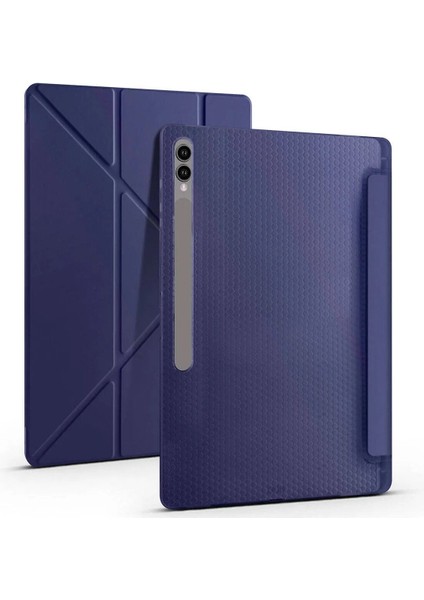 Samsung Galaxy Tab S9 Ultra Kılıf / Tab S8 Ultra Kalem Bölmeli Standlı Uyku Modlu Akıllı Kılıf Kapak fiyatları