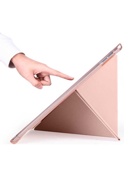 Xiaomi Pad 6 11 Inç 2023 Uyumlu Kılıf Katlanır Kalemlikli Standlı Uyku Modlu Akıllı Kapak Origami modelleri