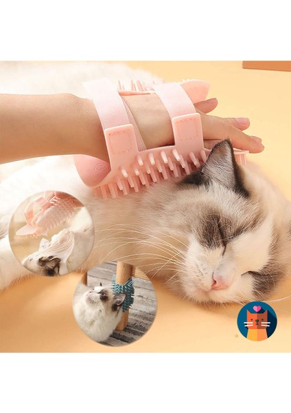 Kedi Tarağı Yumuşak Silikon Sabitlenebilir Kedi Nanesi Kokulu Masaj / Temizlik Banyo Fırçası Oyuncak modelleri