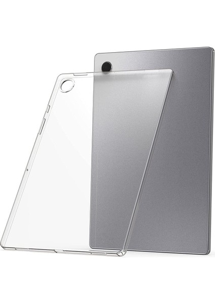 Samsung Galaxy Tab A8 SM-X200 10.5 Inç Tablet Uyumlu Şeffaf Süper Silikon Kapak