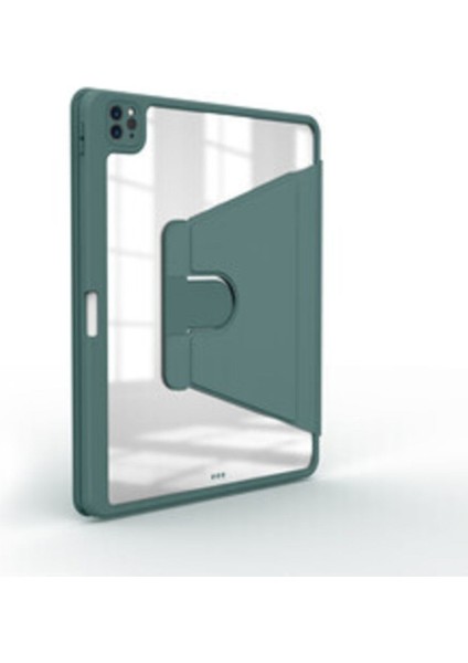 Apple Ipad Pro 3. ve 4. Nesil M1-M2 Çip 2021 / 2022 11'' Inç Uyumlu Kalemlikli Standlı Klılıf