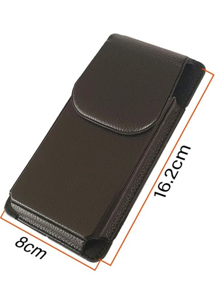 Kemere Takılan Telefon Kılıfı Dik Bel Kemer Kılıfları Kapaklı Mıknatıslı 16.2 x 8 cm indirimleri