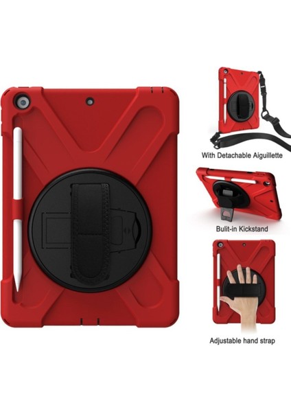 Ipad 8. Nesil 10.2 Inç 2020 Tablet Kılıfı Kalemlikli Defender Askılı Tank Zırh Silikon Kılıf modelleri