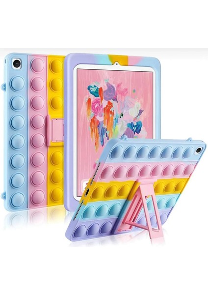 Honor Pad X8 3gb 32GB Wi-Fi 10.1 Inç Uyumlu Kılıf Popit Standlı Kılıf Askılı Silikon