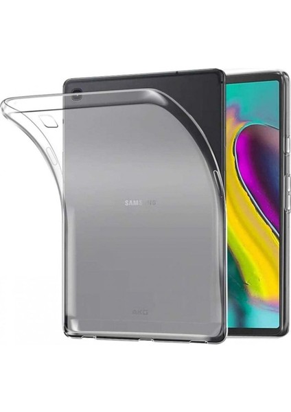 Ssamsung Galaxy Tab A7 Lite Wi-Fi SM-T220 Uyumlu Şeffaf Transparan Yumuşak Silikon Tablet Kılıfı