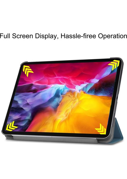 Apple iPad Pro 12.9" Inç 5.nesil/6.nesil 2021/2022 M2 Çip Uyumlu Flip Smart Standlı Akıllı Kılıf