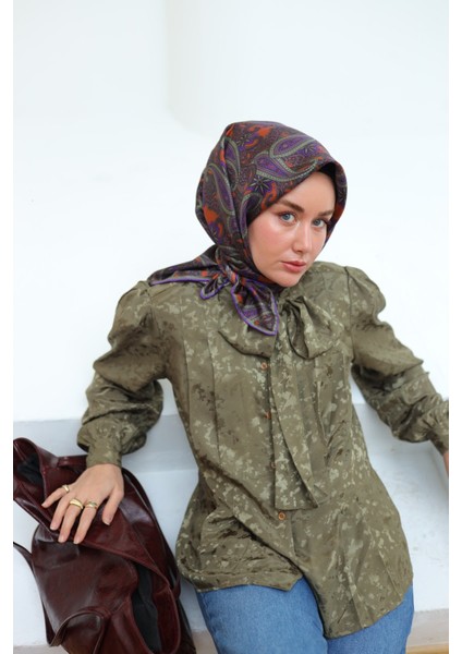 Twill Ipek Eşarp 11455-21